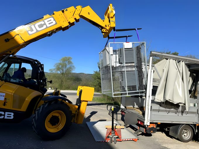 transport express aix-les-bains grutage 20m3 debachable toit ain
